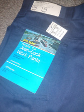 NEW Vintage Big Mac Mens 38 x 32 JcPenney Navy Blue Work Pant Deadstock Prop USA