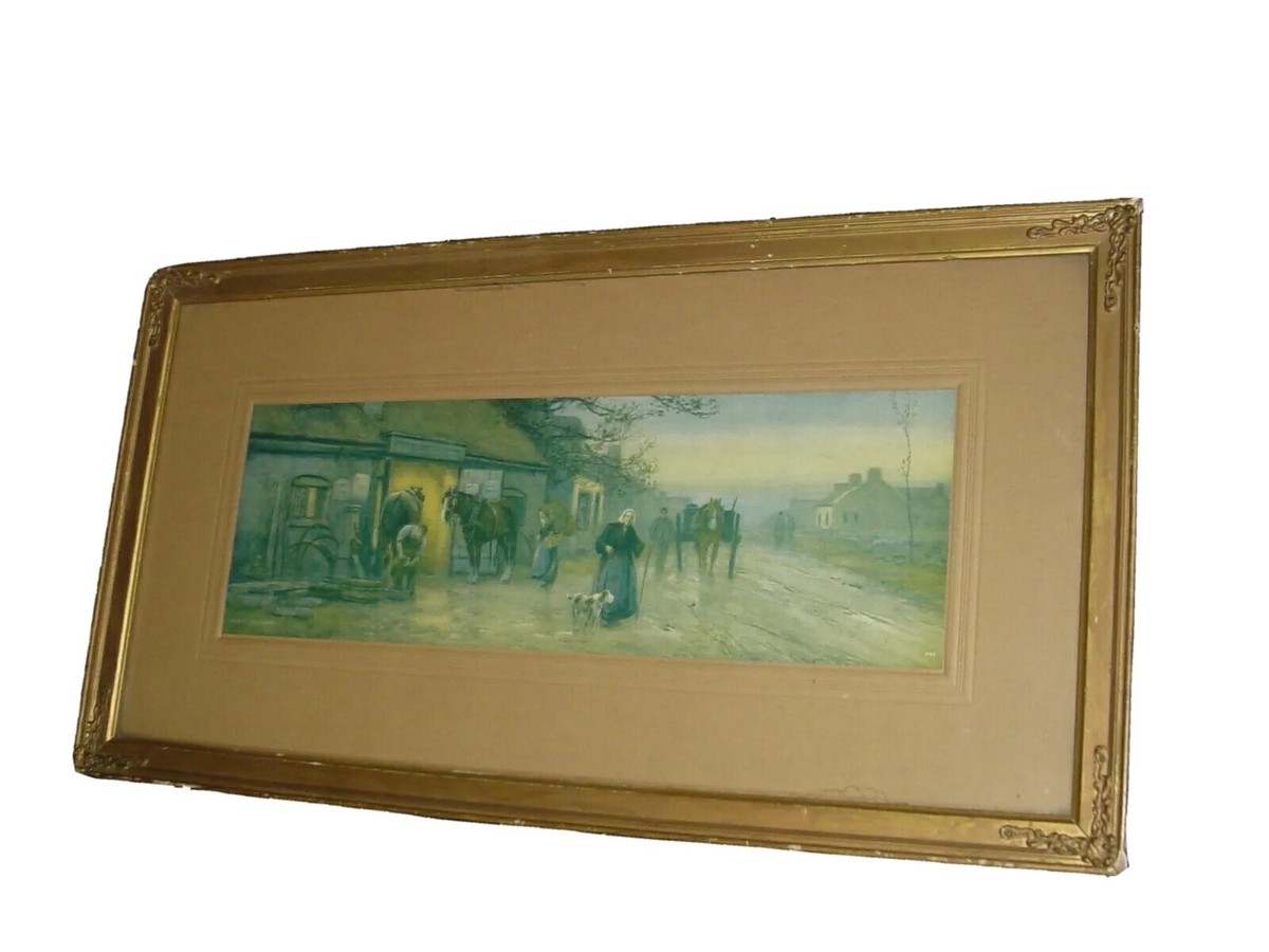 A. Fox Philadelphia Print . Copyright 1908 Blacksmith Village
