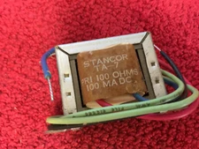 TA7 STANCOR PRI 1000 OHMS 100MADC NOS