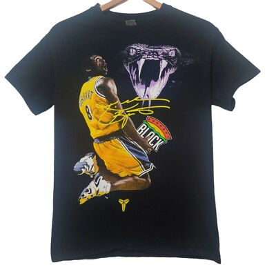 Kobe Bryant Shirt Small Support Black LA Lakers Basketball Slam