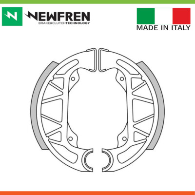 Bremsbacken Für VESPA Scatto 50 Ccm Vor Oder Hinten Ab Bj. 90