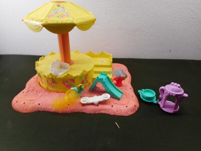 Vintage 90s Mein Kleines Pony Piccolo Ponys Prancing Pretty Carousel Musik