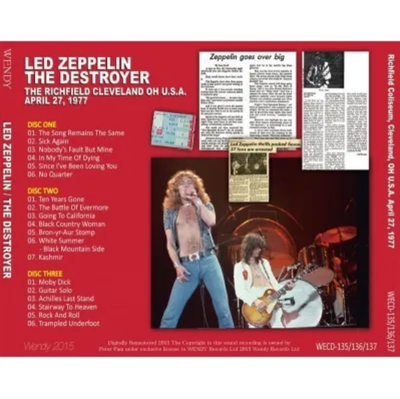 Led Zeppelin/Destroyer(6CD BOX)Empress Valley