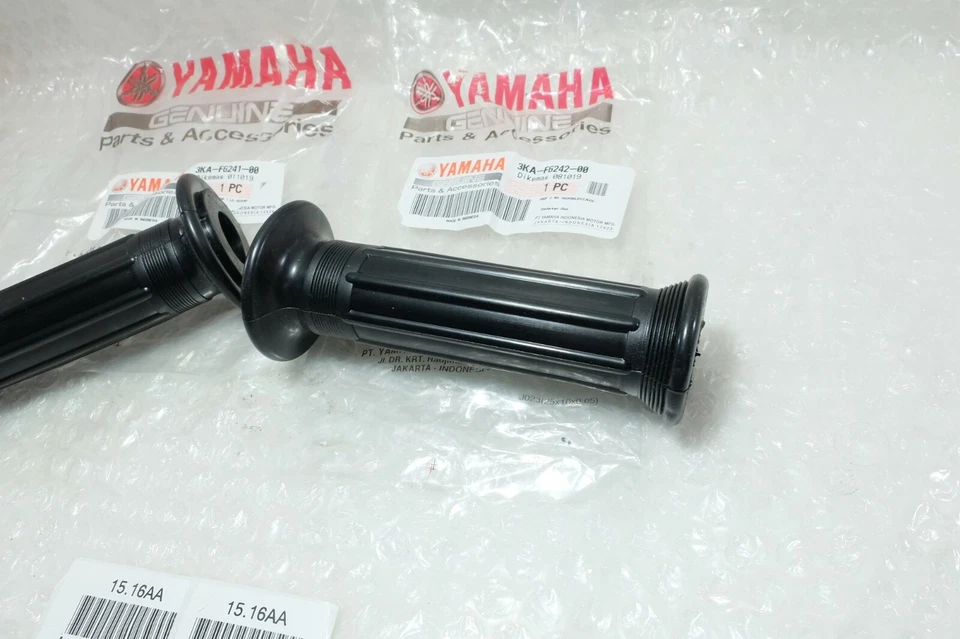 Empuñadura de mango original Yamaha FS1E YL1 YG1 YB100 YA6 YA5 YL2 Par RL Foto 3 de 4