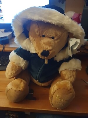 Harrods Christmas Bear 2001 with tag Teddy Bear Harrods of Knightsbridge 