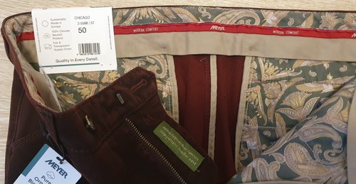 MEYER Chino Hose Chicago Gr. 50 (W89/L84) **Neu mit Etikett** UVP€149,99 - Bild 9 von 10