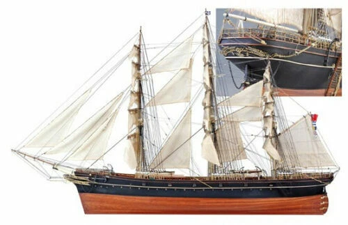 Modellini statici barche in legno scala 1:9