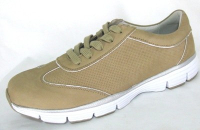 Alivio Shoes Sz 41 / 9.5 - 10 Sheila Walking Comfort Sneaker Orthotic Oxford Tan