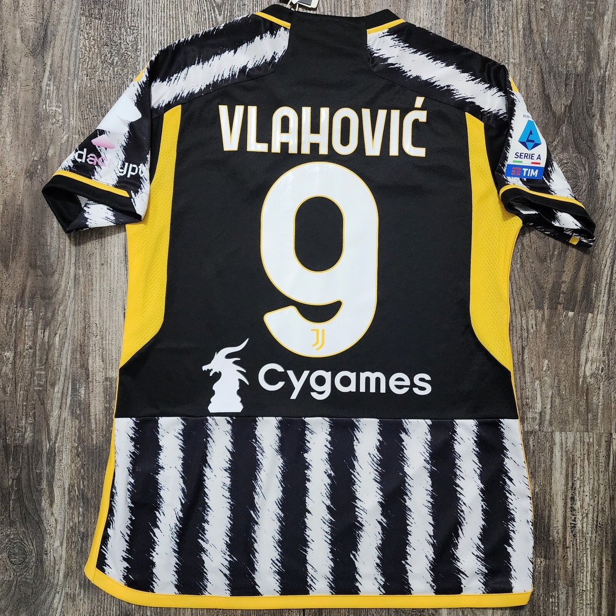 2024 Adidas Juventus Home Soccer Jersey Dusan Vlahovic Women M
