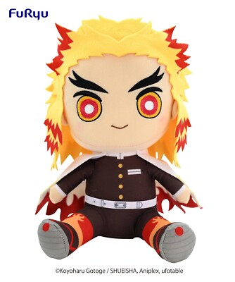 DEMON SLAYER KIMETSU NO YAIBA KYOJURO RENGOKU BIG 9 INCH PLUSH TOY