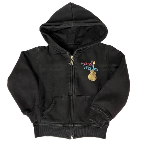 Vintage Hannah Montana hoodie jacket sweatshirt full zip Little girls Sz M (5/6)