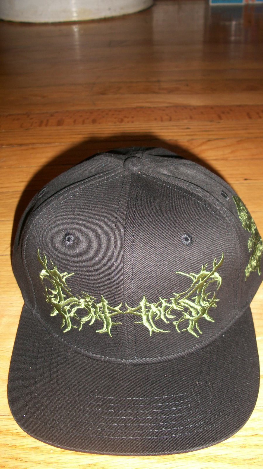 DRIPPING SNAPBACK HAT WITH UNDERBRIM ART DARK GREEN eBay