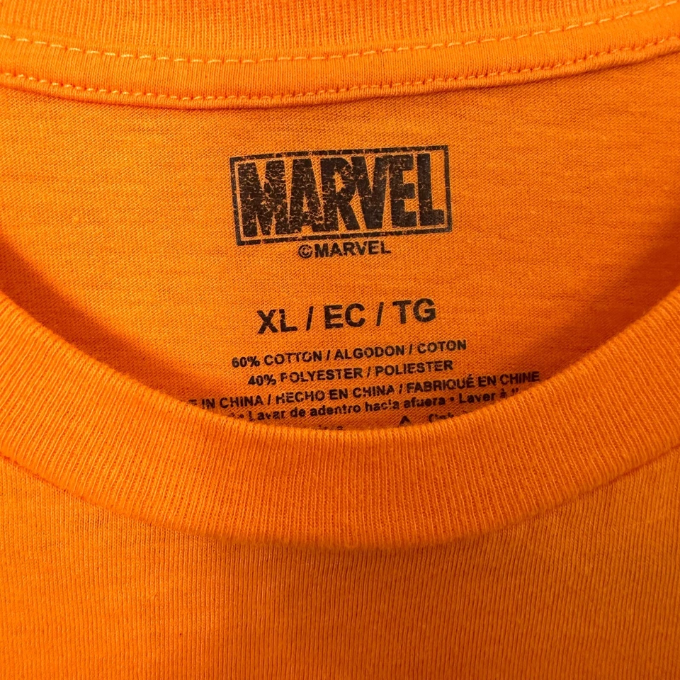 Футболка для мальчиков Marvel Avengers 3D Trick Or Treat размер XL оранжевая для Хэллоуина - Изображение 3 из 4