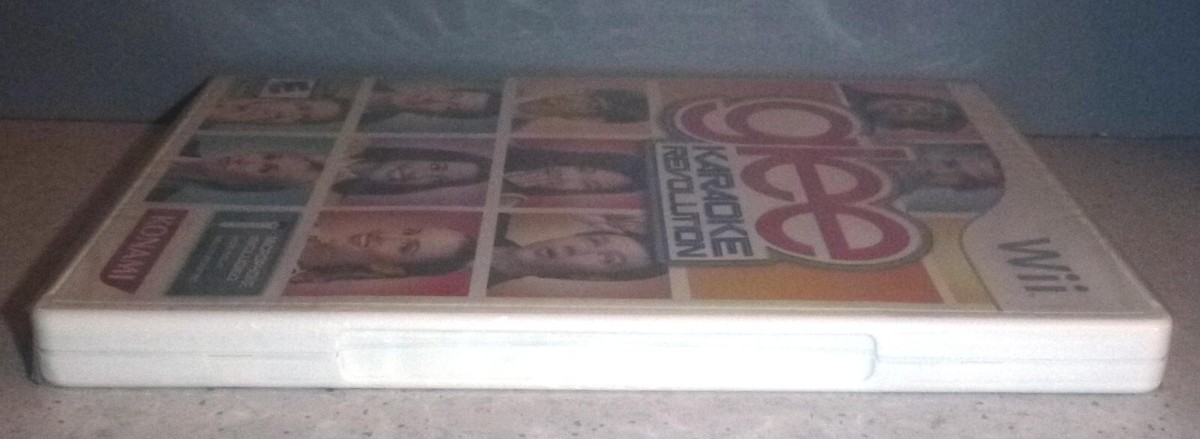 Nintendo Wii GLEE KARAOKE REVOLUTION GAME Mint Sealed Game MIP New