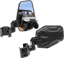 UTV Side Mirrors, UTV Rearview Mirrors Fit for Windshield Compatible with Pro
