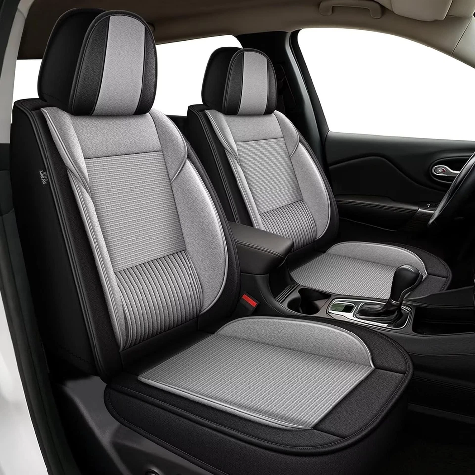 For Toyota Prius C 2012-2016 Car Ice Silk Leather Seat Covers (5 Seat) Foto 2 de 4