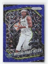 2025 Prizm WNBA Blue Velocity #96 Myisha Hines Allen Dallas Wings