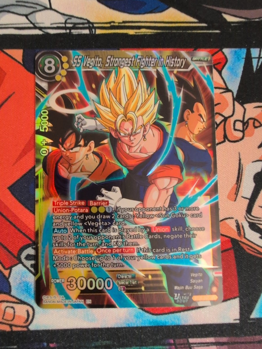 Dragon Ball Prismatic Clash SS Vegito, Strongest Fighter In