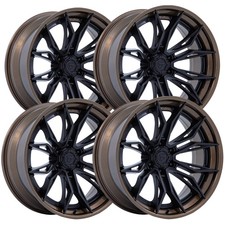 Set Of 4 Fuel Fc404 Mutiny 20x9 6x5.5 1mm Blackbronze Wheels Rims 20 Inch