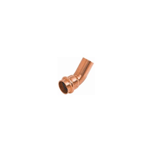 Nibco 9046400PCU Copper Pipe Elbow, 45 Degrees, 1 In. FTG by Press - Quantity 1