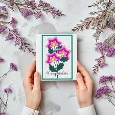 Sacred Lotus flowers metal cutting dies cut cutter die