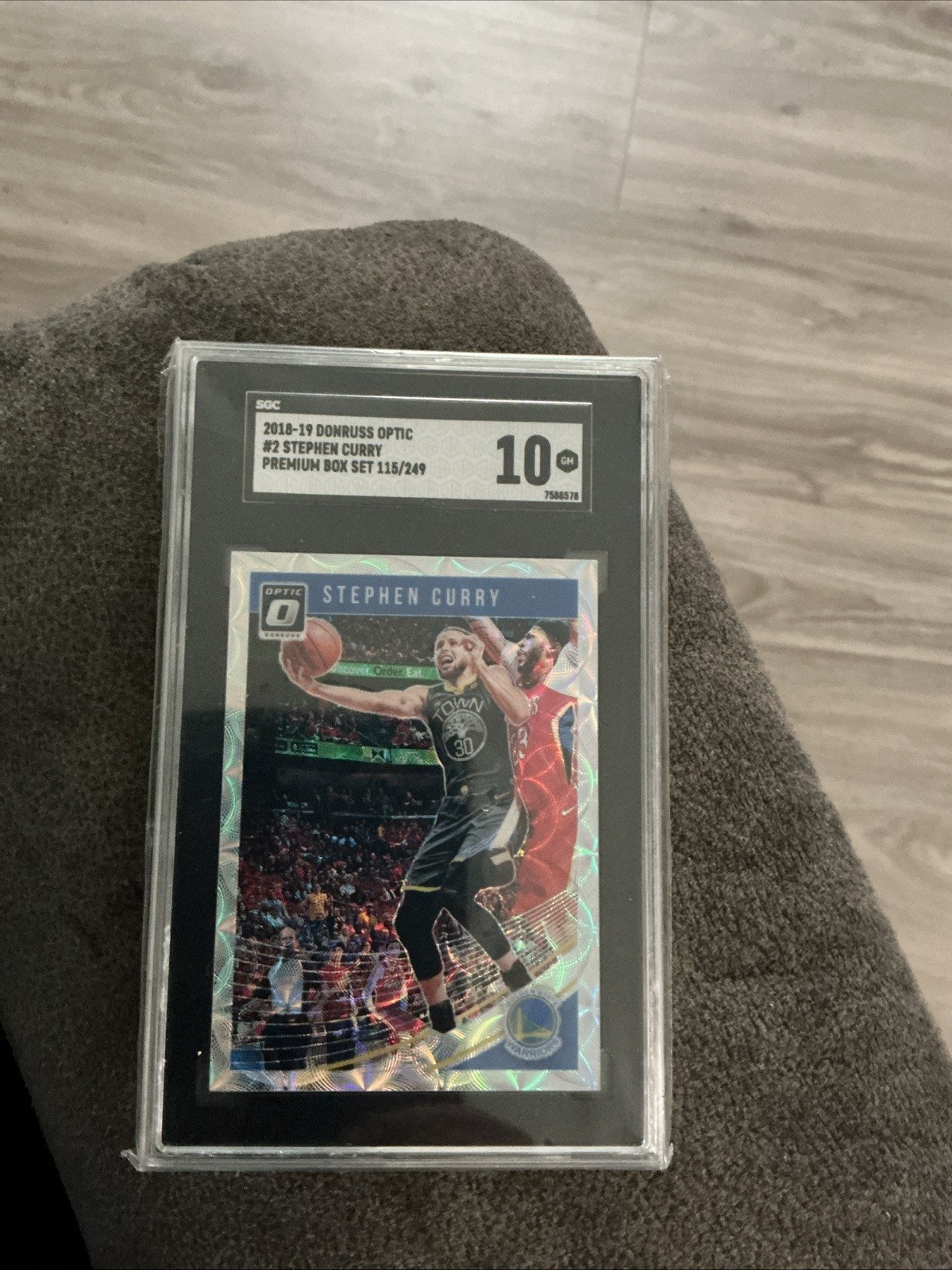2018-19 Donruss Optic #2 Stephen Curry Premium Box Set 115/249