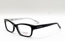 Isaac Mizrahi IM30028 BK Black Rectangle Authentic Eyeglass Frames 52-15-135