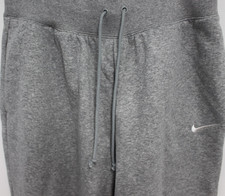 NWT Nike Women's Sportswear Fleece Oversized Sweatpants SZ S Gray DQ5887-063