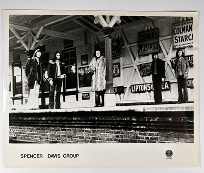 Spencer Davis Group 1973 Original Vertigo Promo Press Kit Mit Foto Catch Me