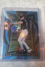 2025 Panini Select - Concourse Colson Montgomery #40 Light Blue Prizm /199 (RC)