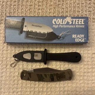 Lot Of Knives Case XX Lockback LT1405L Camo & Cold Steel Ready Edge Nice & New