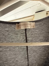 abercrombie ribbed lounge jumpsuit