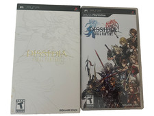Dissidia Final Fantasy - Sony PlayStation Portable PSP Complete w/ Booklet Cover