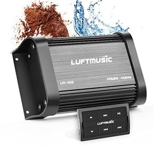 Bluetooth Marine Amplifier 4 Channel - Full Range Marine Amp - Waterproof