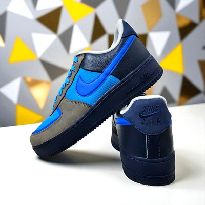 Nike Air Force 1 Low x Stash SP 2024 Soft Grey Harbor Blue HF5516-001 Men's 10.5