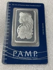 PAMP Suisse Lady Fortuna 1 Troy oz .999 Fine Silver Bar Sealed in Assay Card