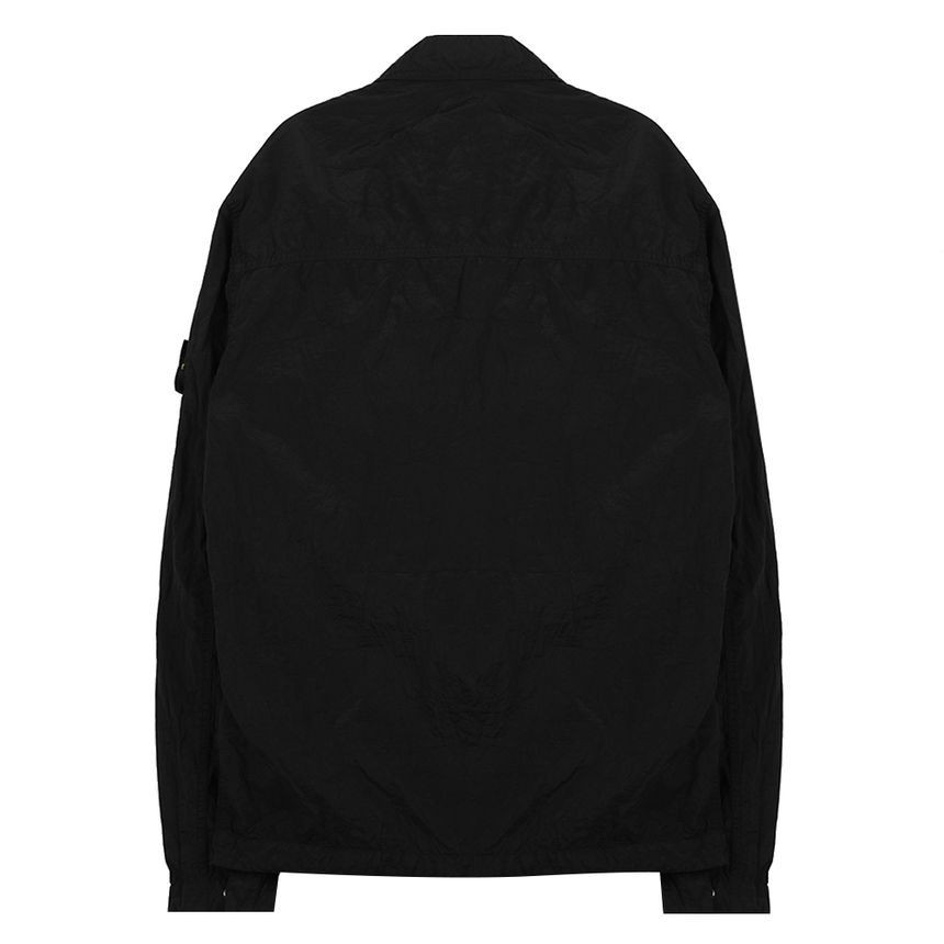 Stone Island Zip Pocket Overshirt - Luxury Regular Fit Style image 4