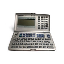 Sharp YO-480 Electronic Organizer Pocket Size Portable Digital Organiser