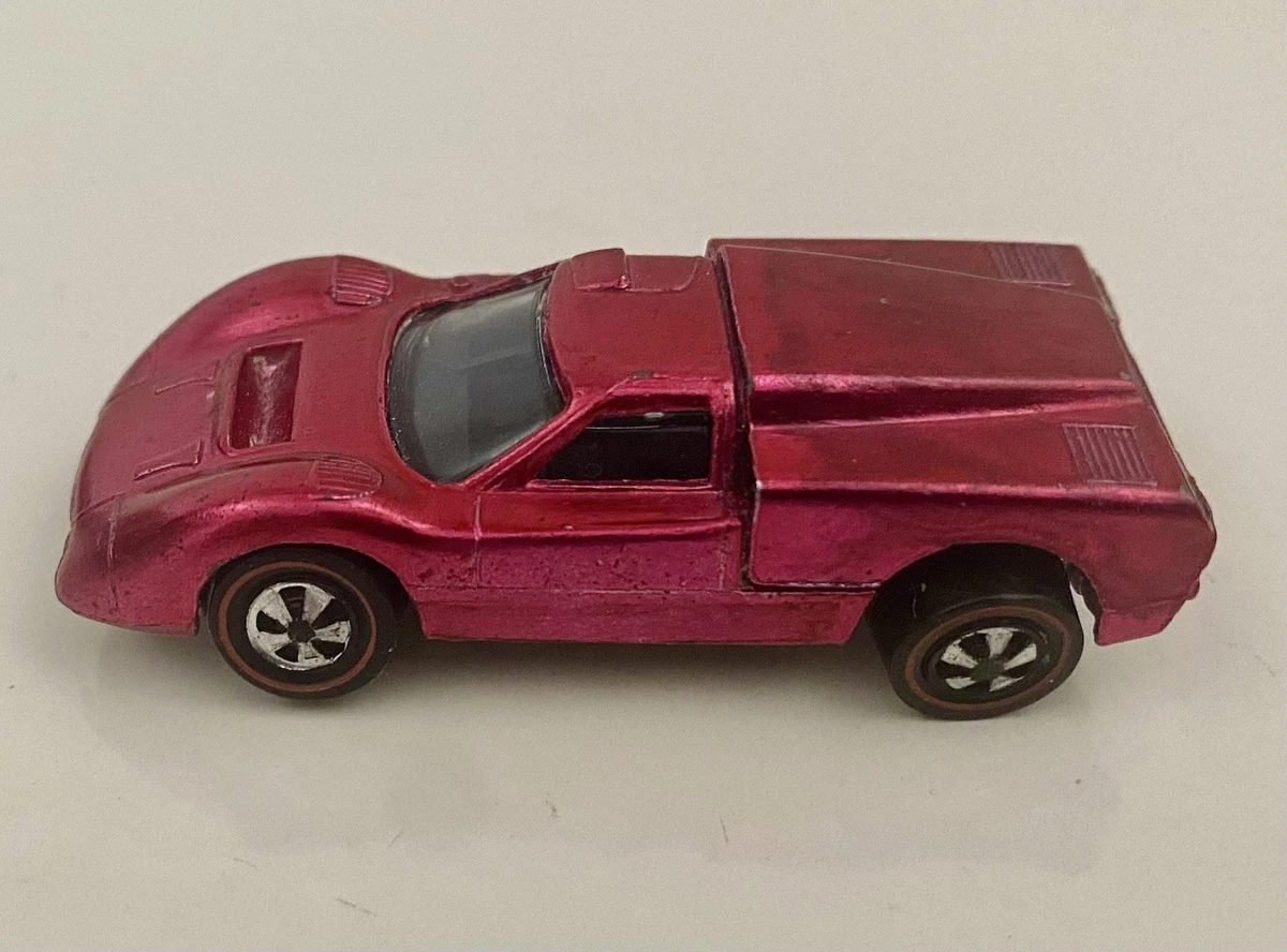 Hot Wheels Pink 1967 Year of Manufacture Vintage Manufacture