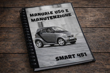 Manuale Uso E Manutenzione Smart Fortwo coupé cabrio 451 Stampa Anelli B/N