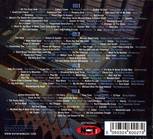 Various Artists – 100 No.1 Hits Of The '60s 4 CD Set - NEW | eBay