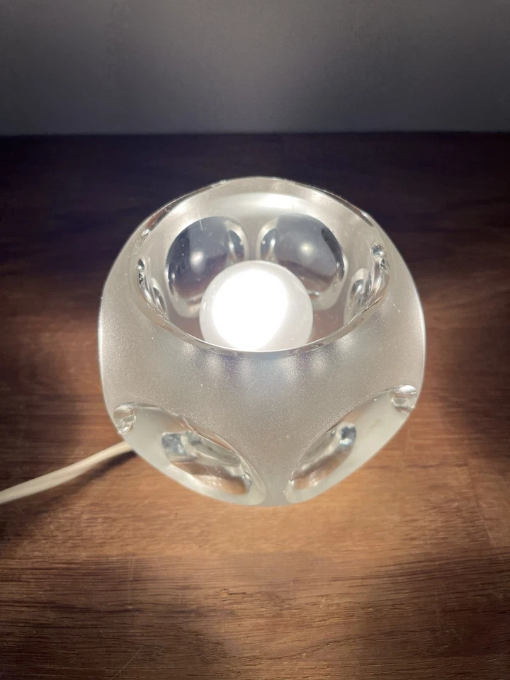 Peill & Putzler Ice Cube Tischlampe-Lampe-70ies/70er Jahre-TA14 -used Topp - Bild 2 von 4