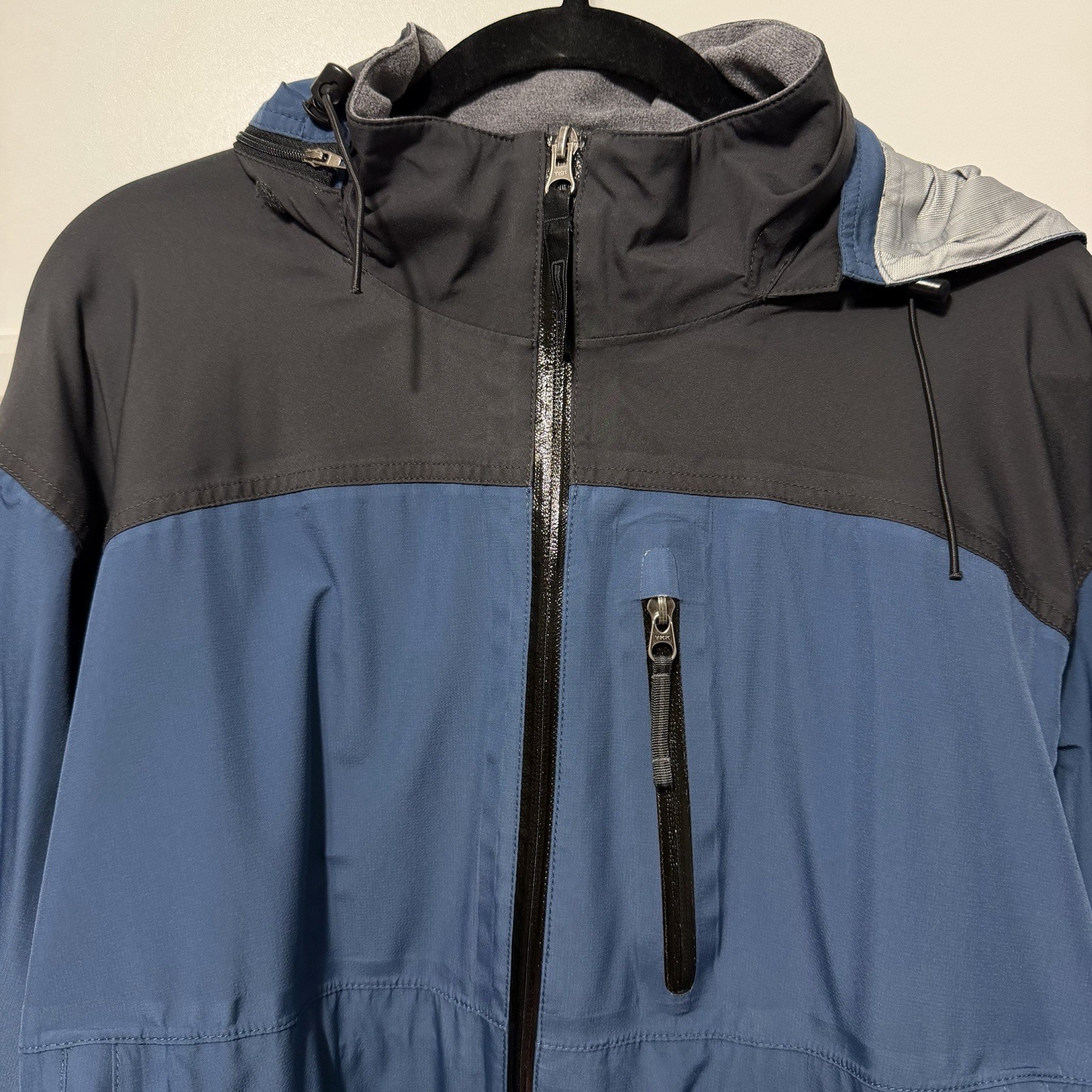 REI E1 Elements Hooded Full Zip Weatherproof Rain… - image 3