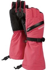 Burton Vent Kids Ski Gloves XL Pink Azalea Winter Snowboard Snow Gloves