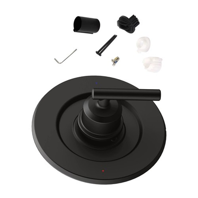 #ad For Shower Trim Kit Matte Black Posi Temp Valve Pressure Balancing Valve $24.83