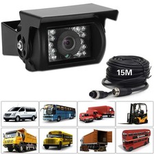 Car IR Night Vision Waterproof Rear View Reversing TruckCamera W/ 49ft cable Kit