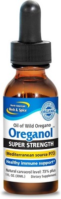 OREGANOL Oil of Oregano P73 SUPER STRENGTH 1 FL Oz North American Herb and Spice