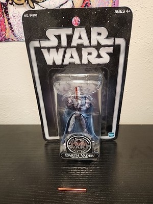 Star Wars Dark Vador Silver 2002 Toy Fair – MOC MINT Scellé – Starcase – RARE