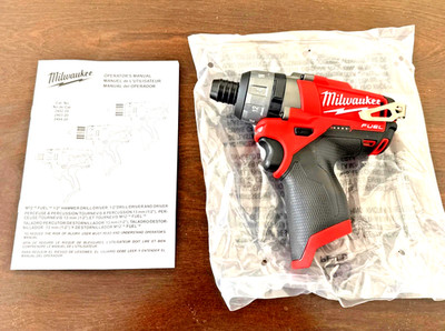Milwaukee NEW GENUINE M12 FUEL 12V 2402-20 1/4'' Hex 2 Speed Screwdriver Drill