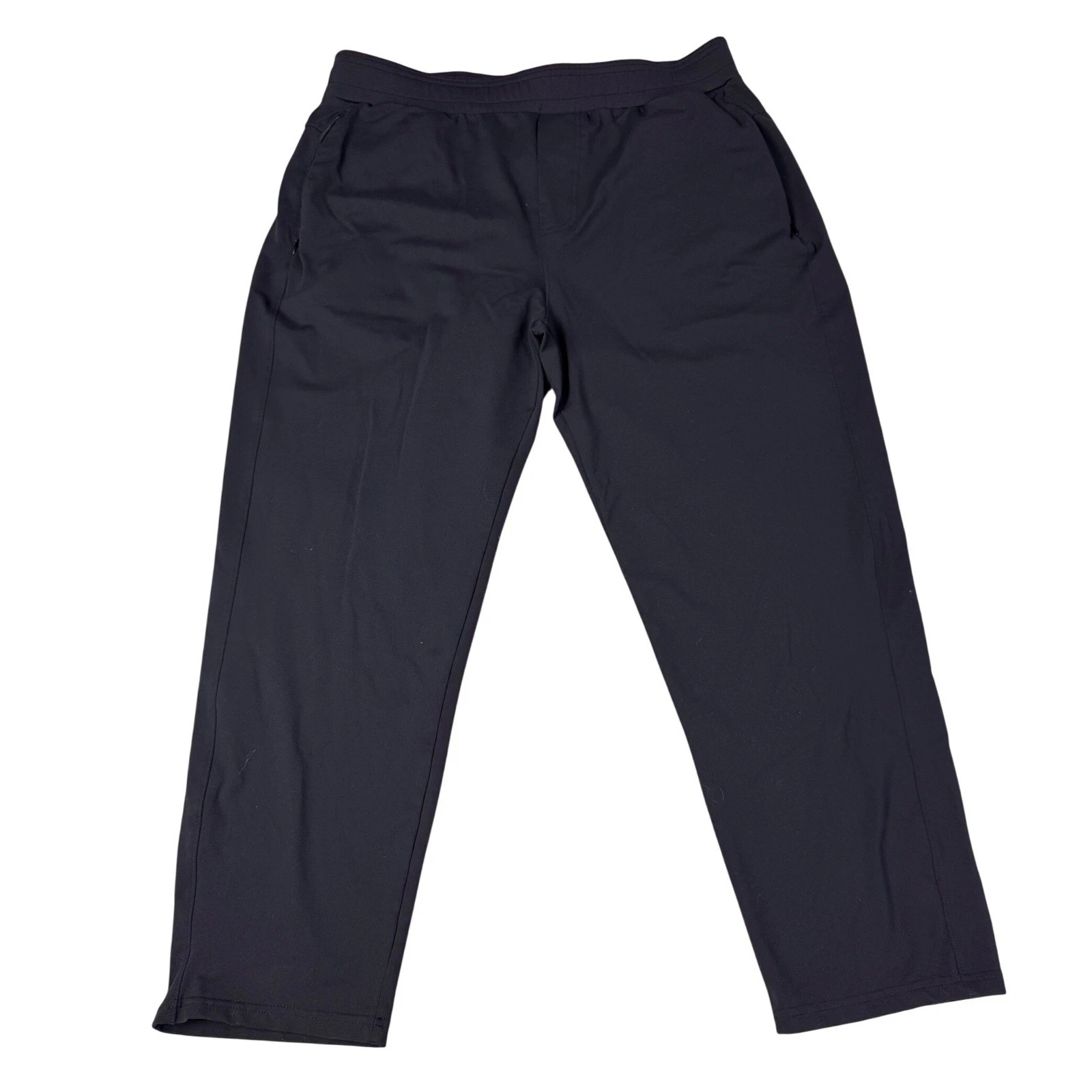 Public Rec All Day Every Day Pants Mens 38/28 Black Stretch Commuter Trousers